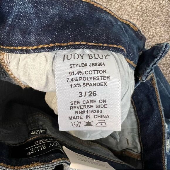 Judy Blue Denim Patch Jean #8864 - Picture 16 of 16